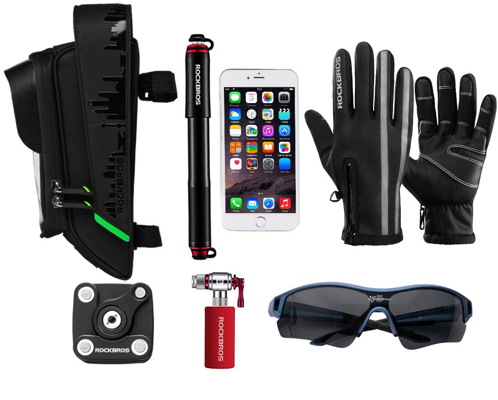 Waterproof Bike Phone Front Frame Bag under 5.8"/ 6.5"