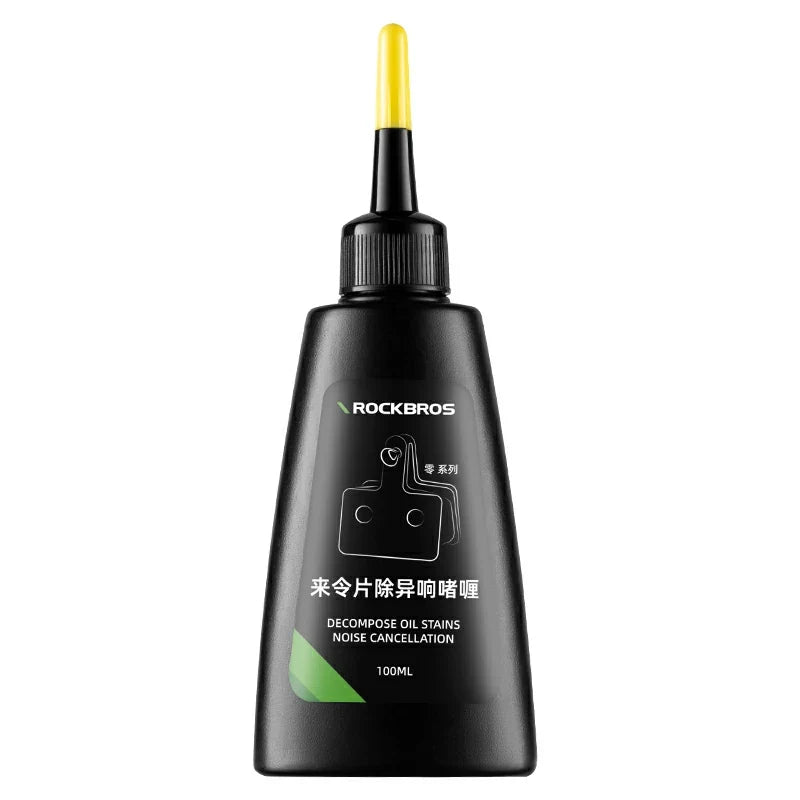 Bicycle disc brake cleaning gel bottle
