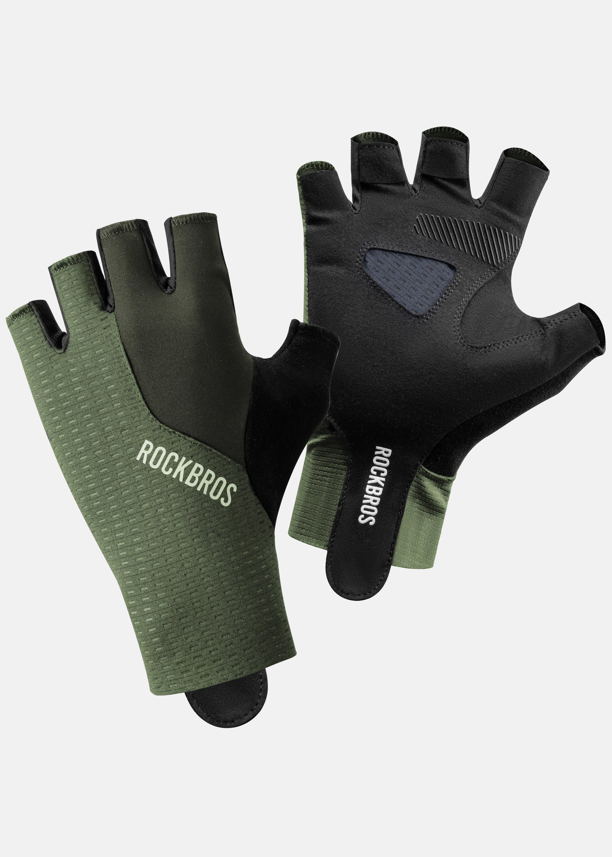 ROCKRBOS Road-to-Sky Cycling Fingerless Gloves ROCKRBOS Road-to-Sky Cycling Fingerless Gloves