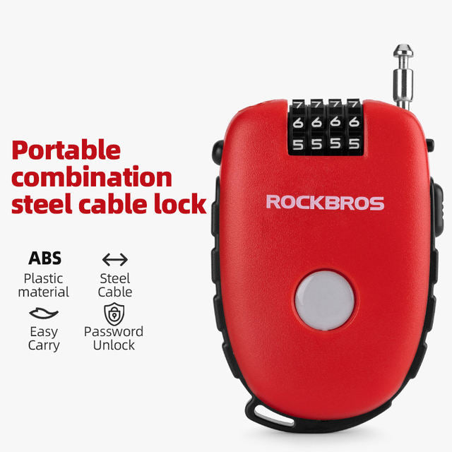 Combination Steel Cable Lock