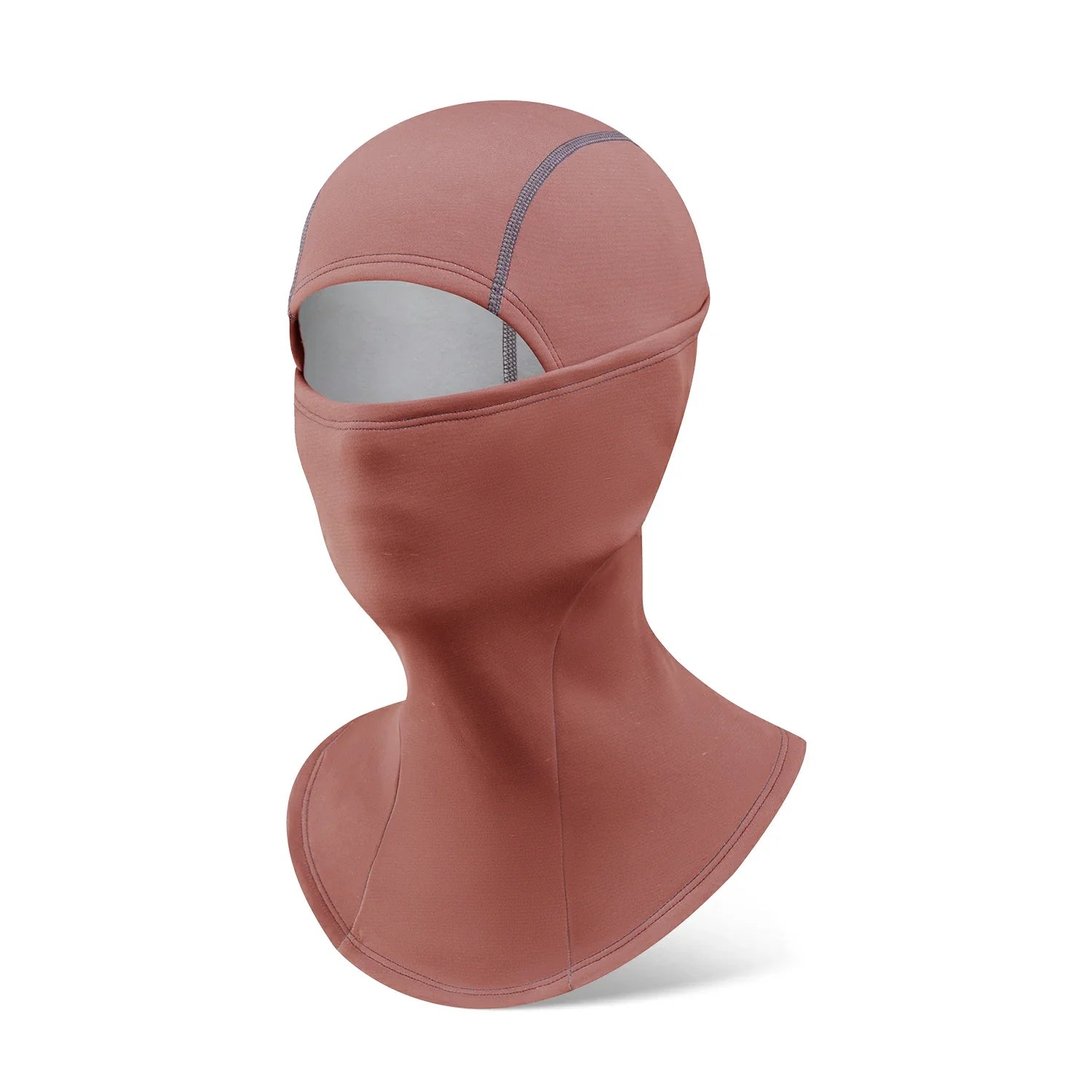 Brick red balaclava on a white background #color_Brick red