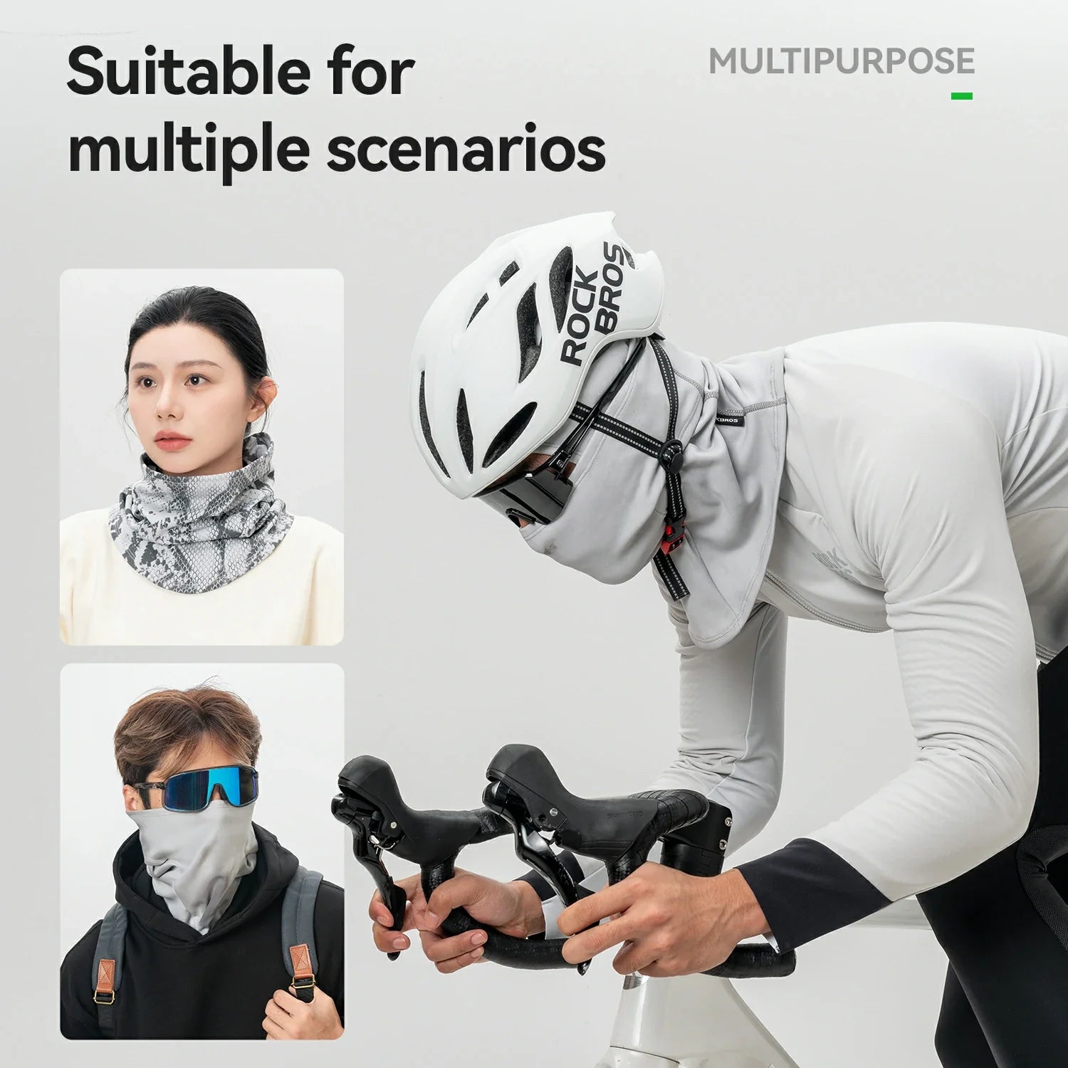 Fleece Balaclava Thermochromic Breathable Waterproof