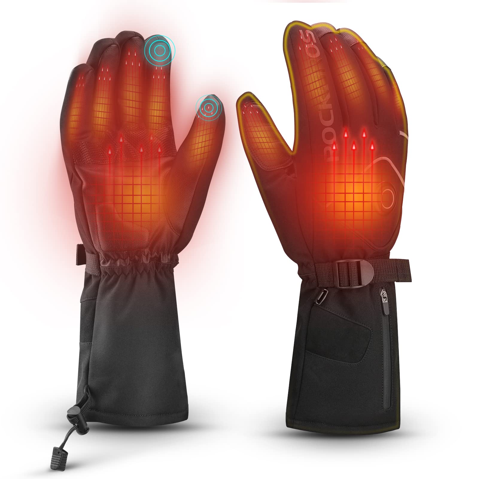 Rechargeable heated cycling gloves online