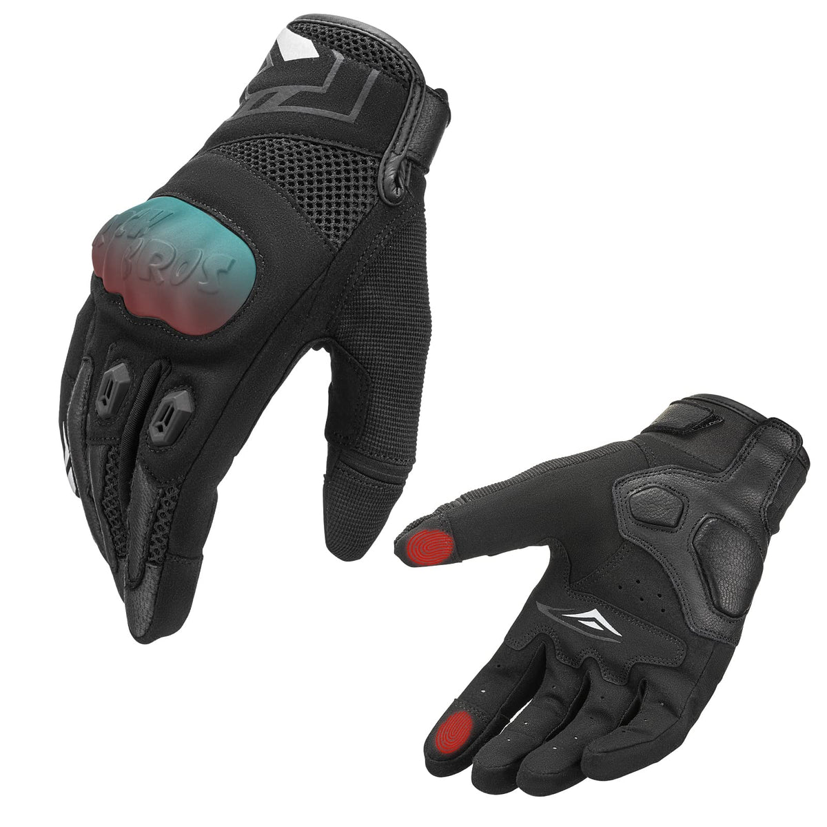 bicycle riding gloves summer Motorcycle - Breathable, Touchscreen Hard Knuckle Gloves 15 Creative Ways to slip Driving Cycling Takeaway Color:Silver / Hot Green Cicada *BACKPACKS*