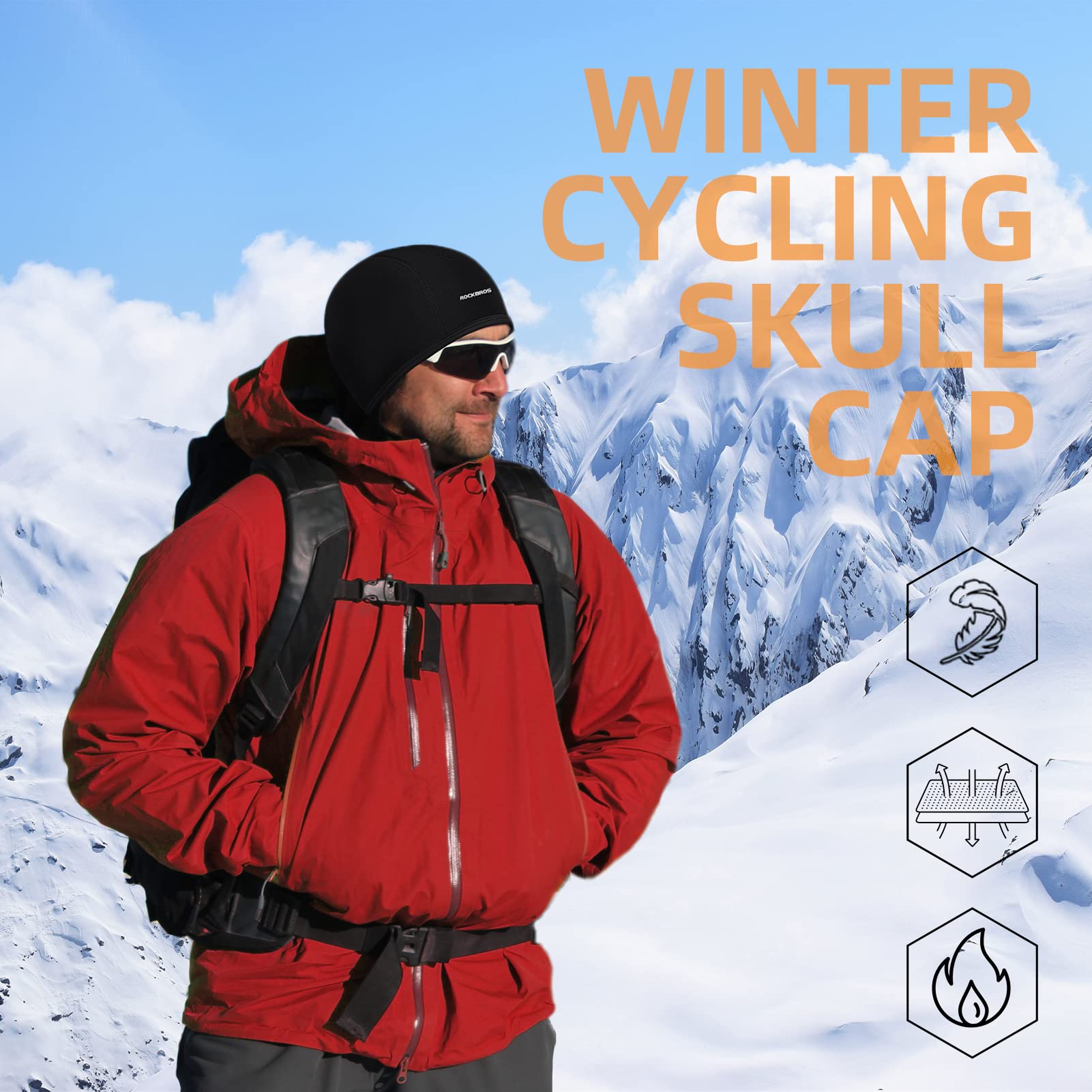 Skull Cap Men's Winter Cycling Cap