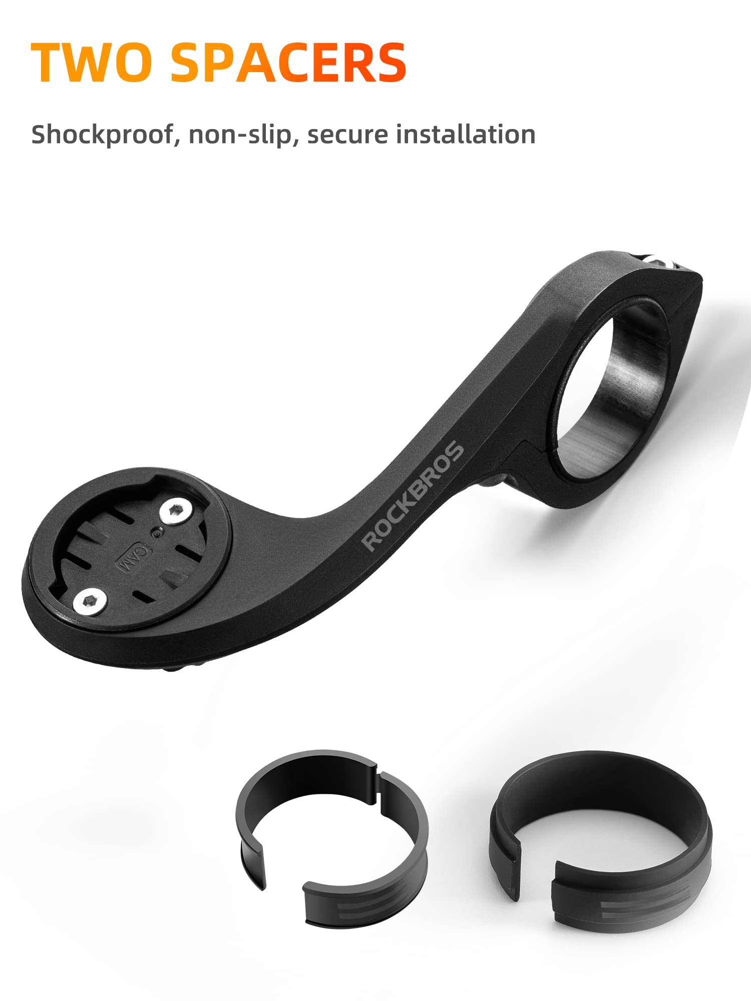 Out Front Mount for Garmin, iGPSPORT - Fits 32-35mm Handlebars