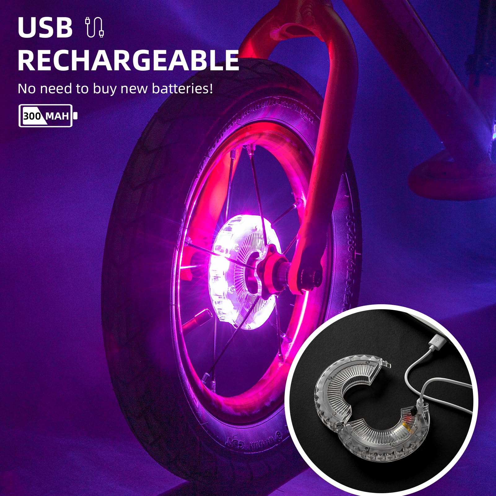 ROCKBROS Bike Wheel Light