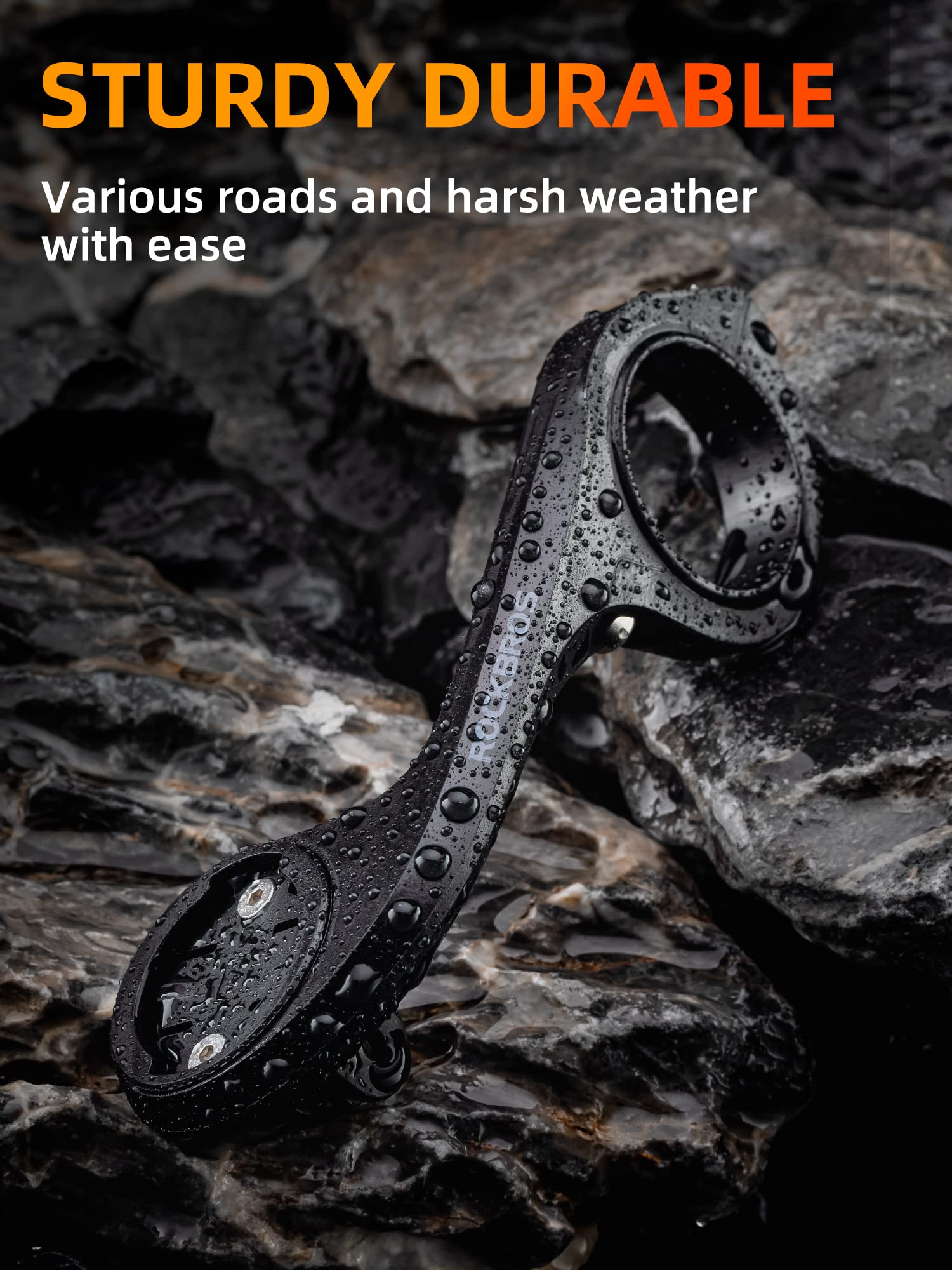 Out Front Mount for Garmin, iGPSPORT - Fits 32-35mm Handlebars