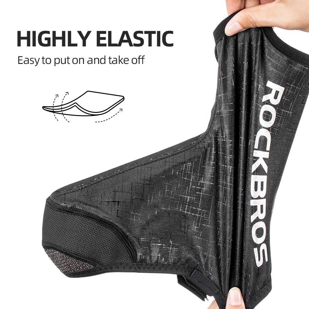 ROCKBROS Thermal Windproof Bike Shoe Covers for Mountain Road