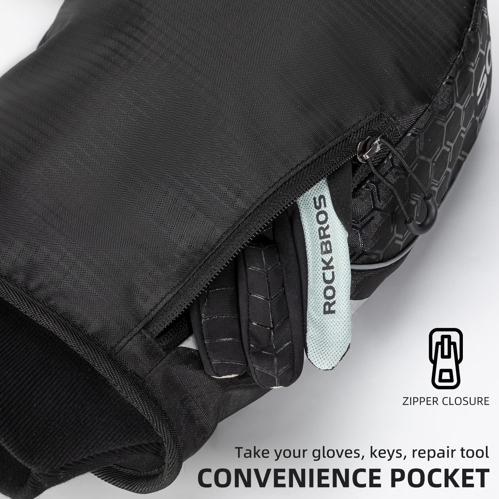 ROCKBROS Thinsulate Windproof Thermal Mountain Bike Handlebar Mittens