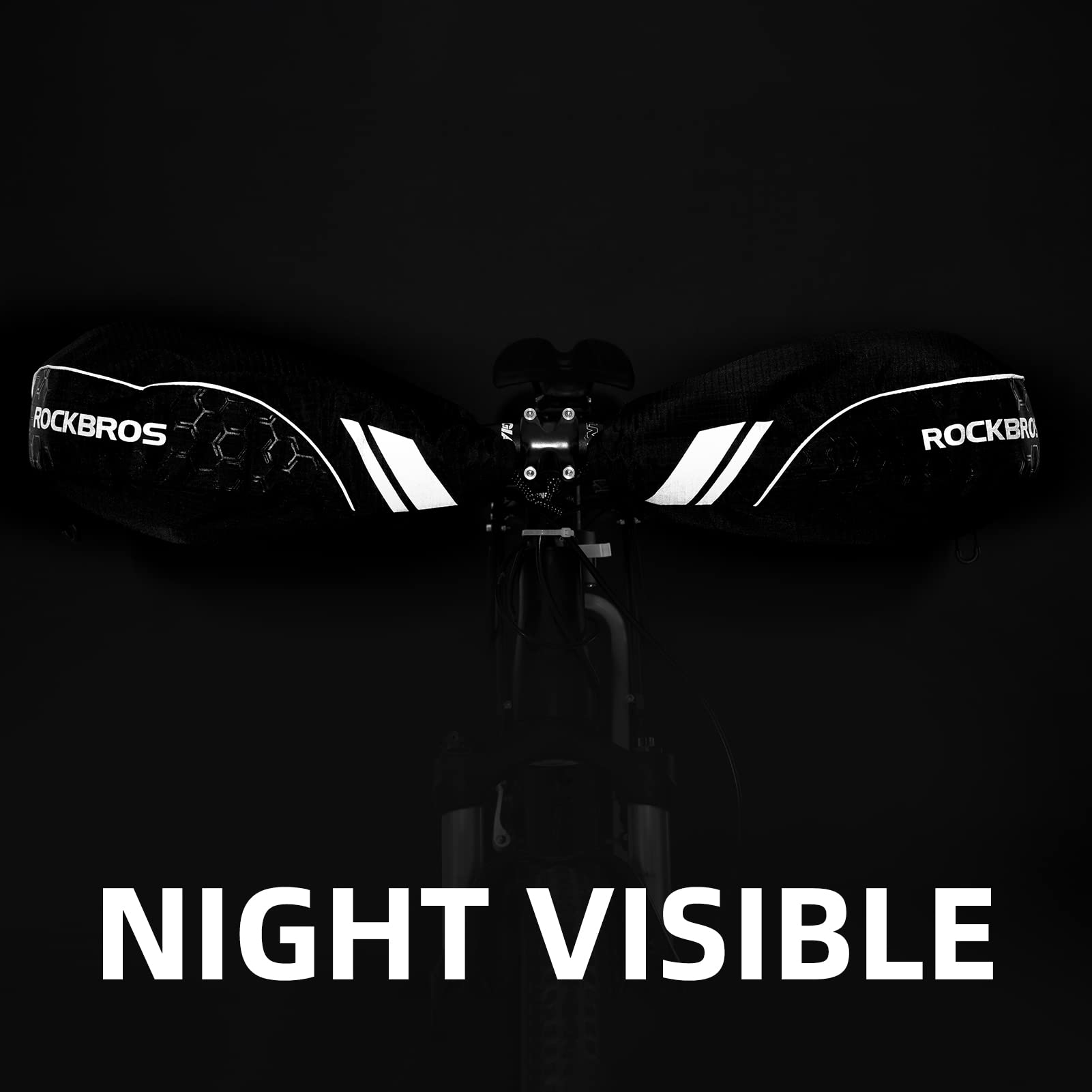 ROCKBROS Thinsulate Windproof Thermal Mountain Bike Handlebar Mittens