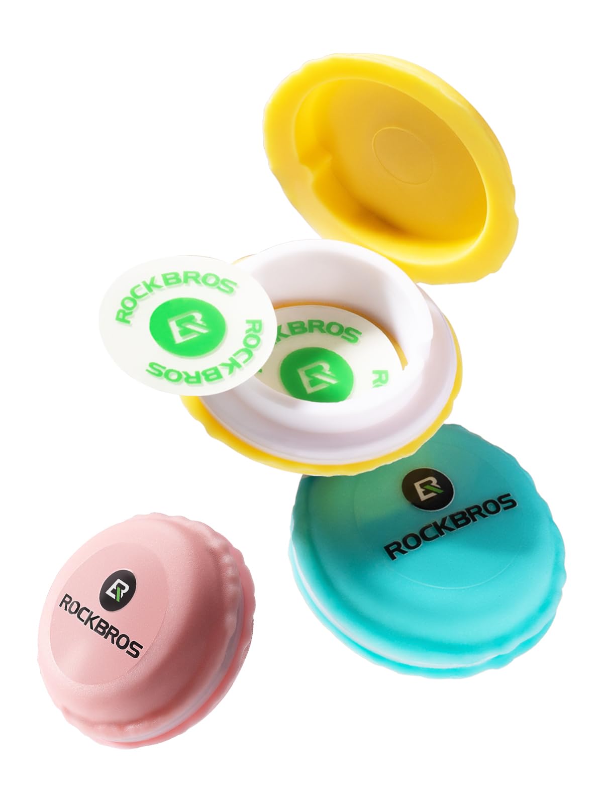 18-Pcs Bike Tire Patch Kit, Glueless Tube Repair with Tyre Levers 6-Pack