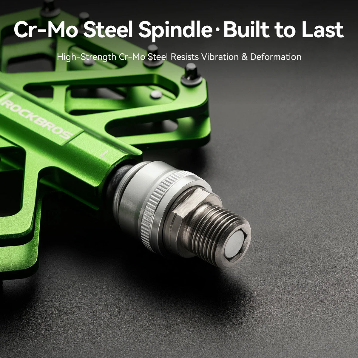 Quick-release aluminum bicycle pedal product view