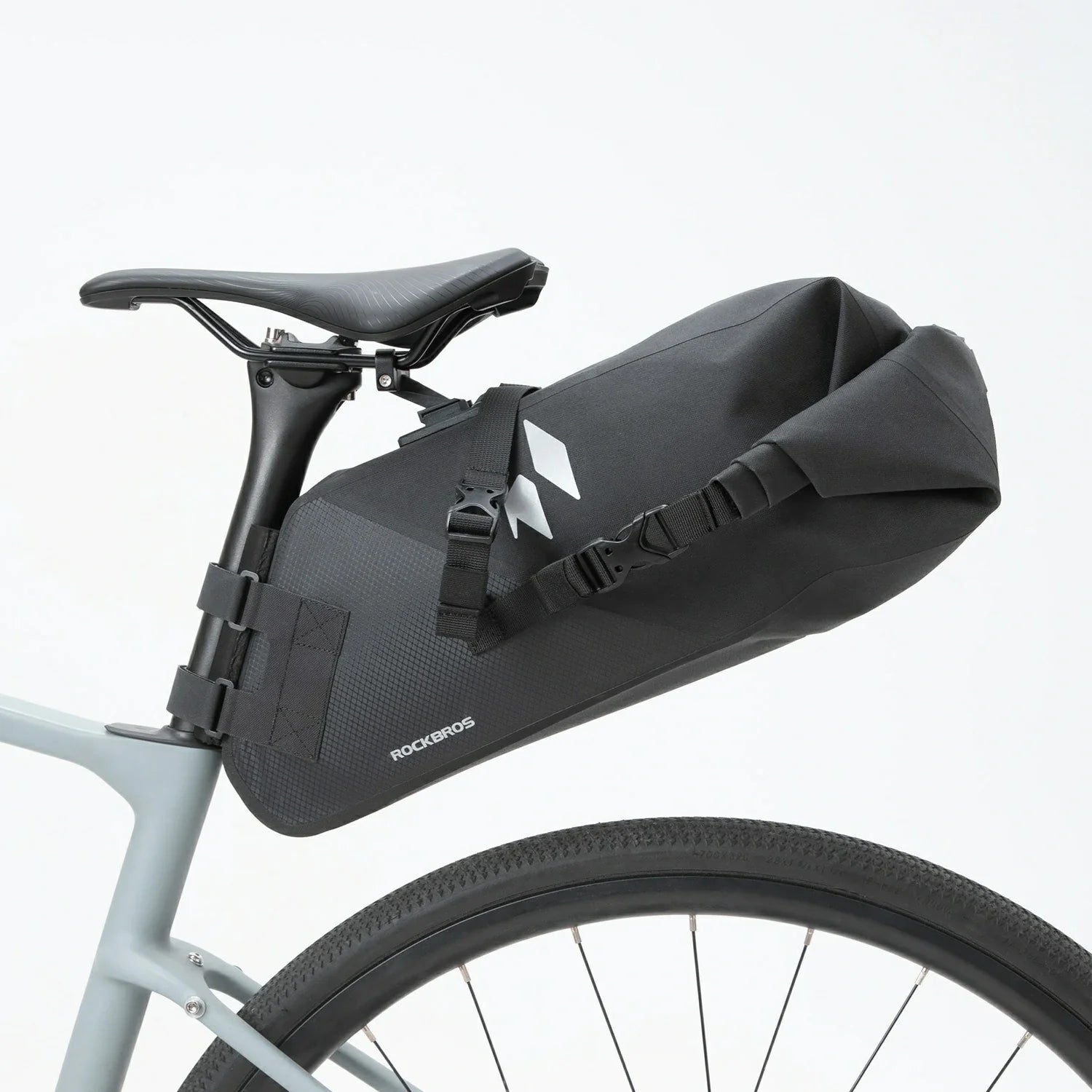 RideMate 100% Waterproof Bike Tail Bag 13L