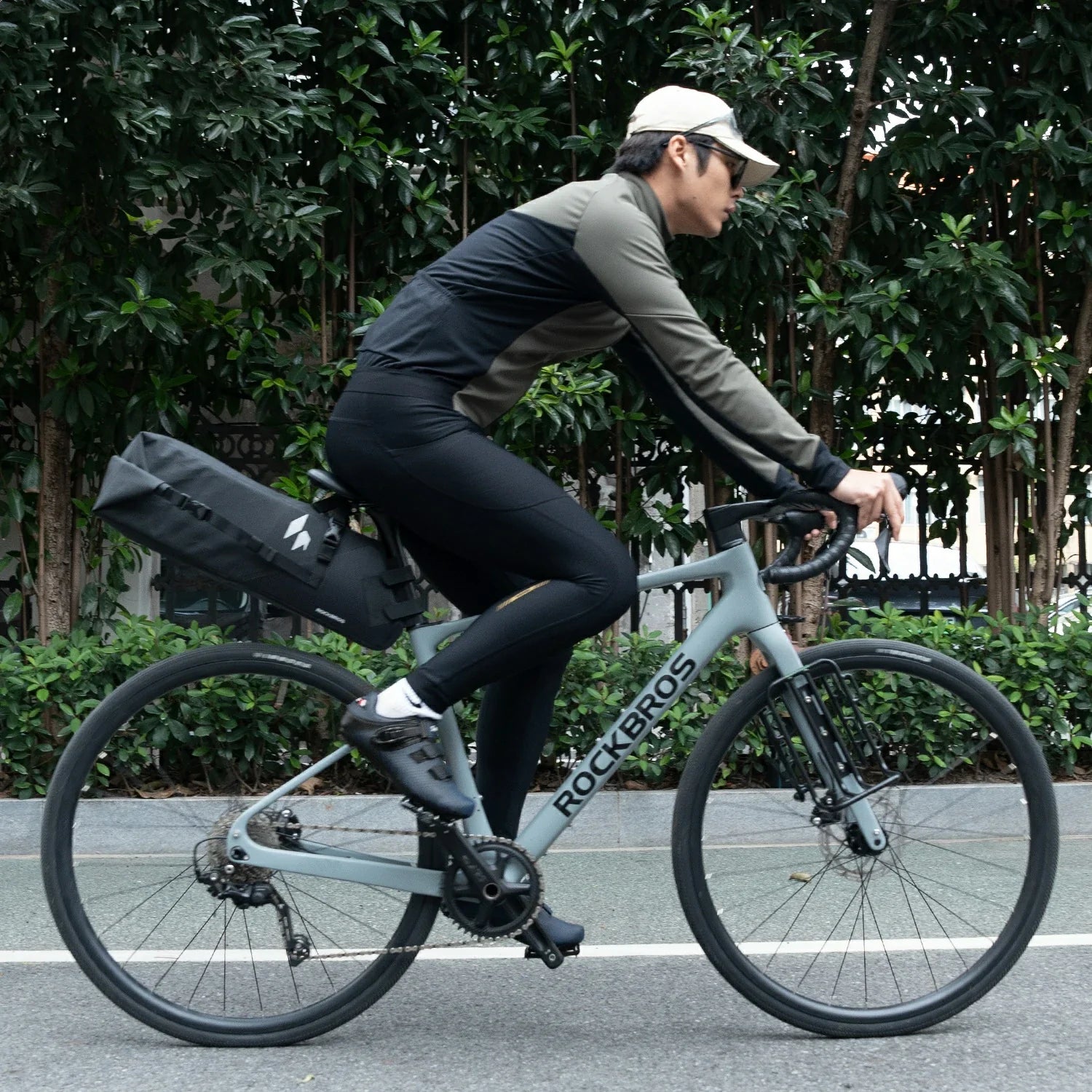 RideMate 100% Waterproof Bike Tail Bag 13L