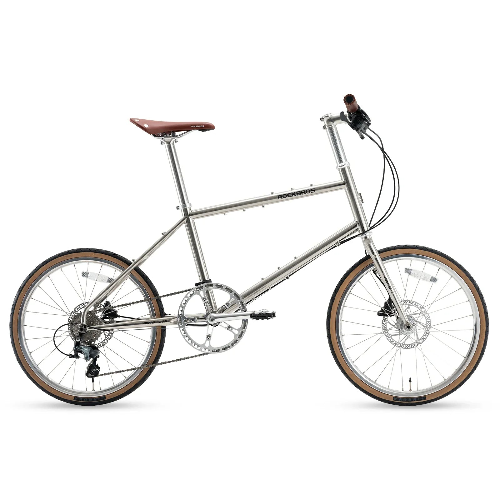 AVIS-20-Inch Aluminum Road Bike Commute – Chromoly Steel, 10-Speed
