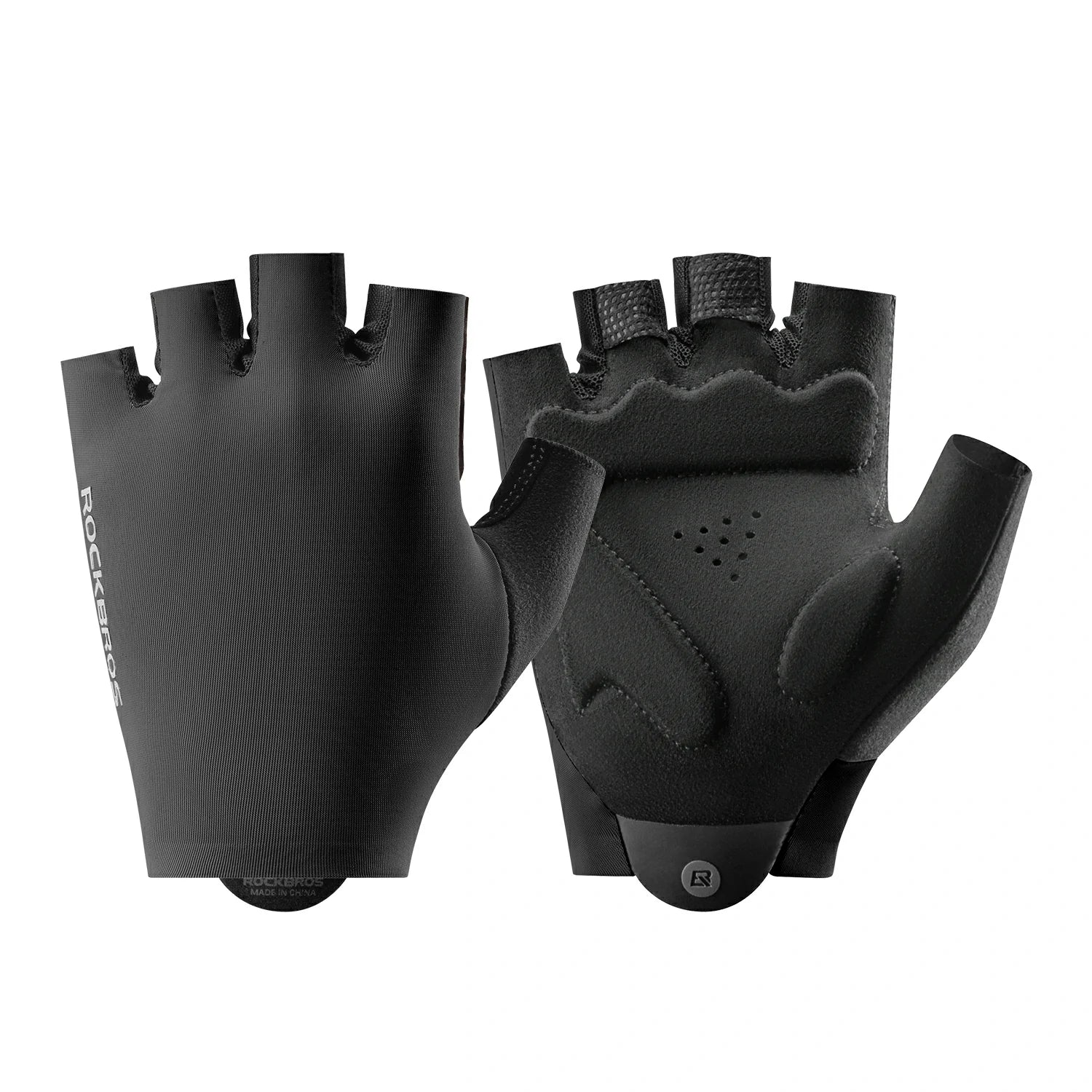 Summer Cycling Gloves – Lightweight, Anti-Slip, Shock Absorption, Short Finger, White / XL
