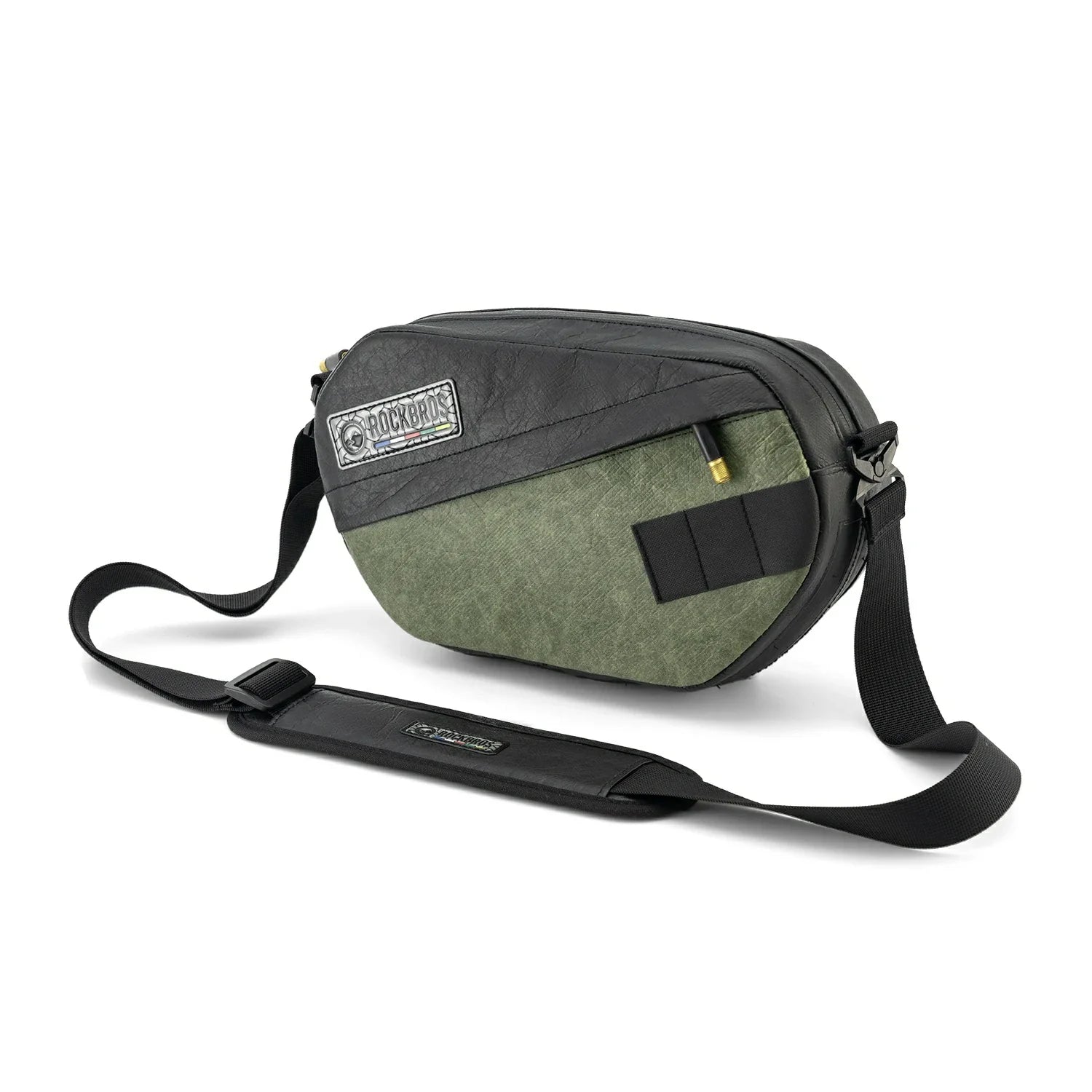 Sustainable Eco-Friendly Recycled Tire Bike Handlebar Bag 2.5L ROAD TO SKY