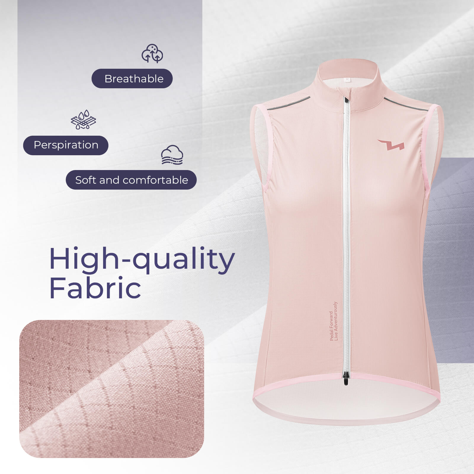 TVI Women's Cycling Vest Windproof