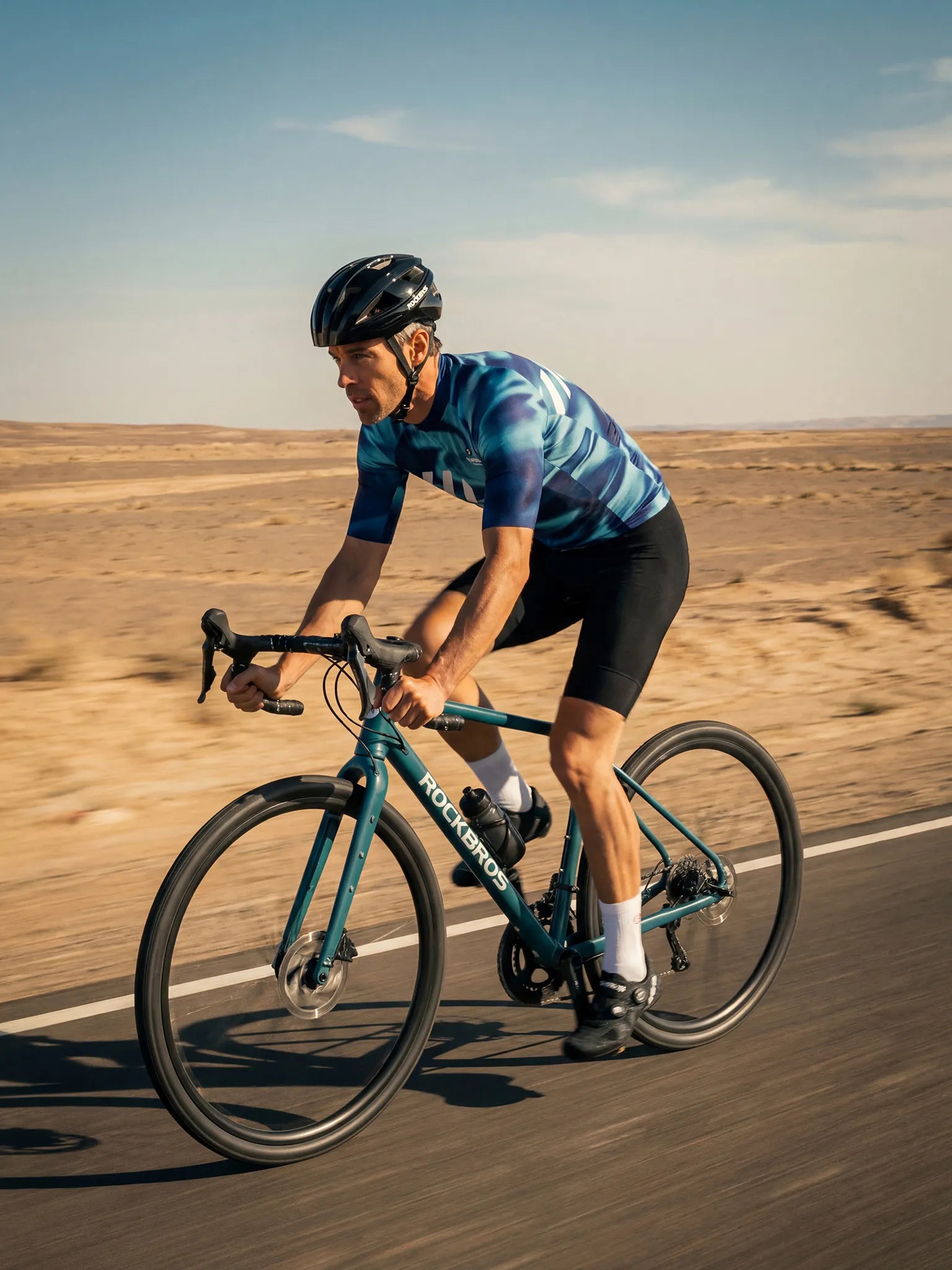 Men's Cycling Jersey Tech Skin#Type_Glacier Silk