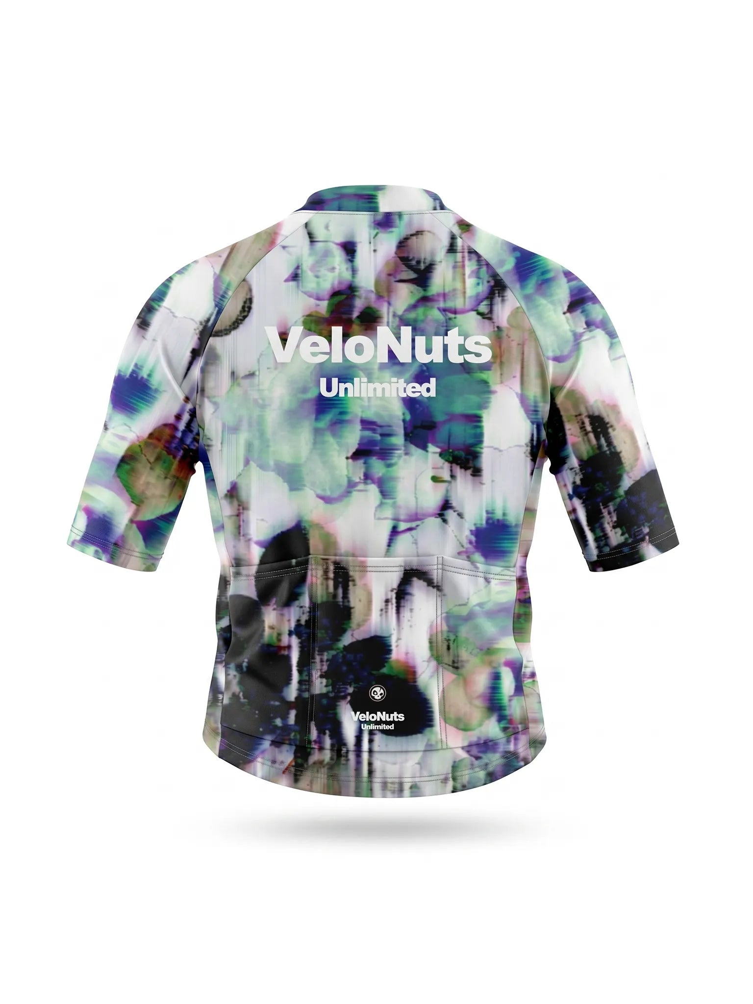 Men's Cycling Jersey Biolume Garden#Type_Glitch Bloom