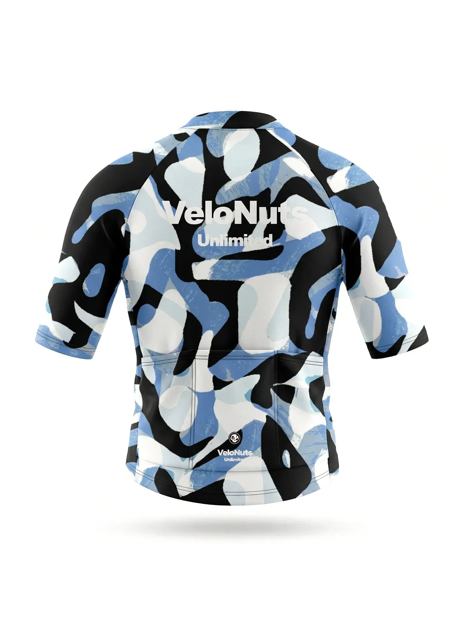 Men's Cycling Jersey Urban Camo#Type_Ink Blob Camo