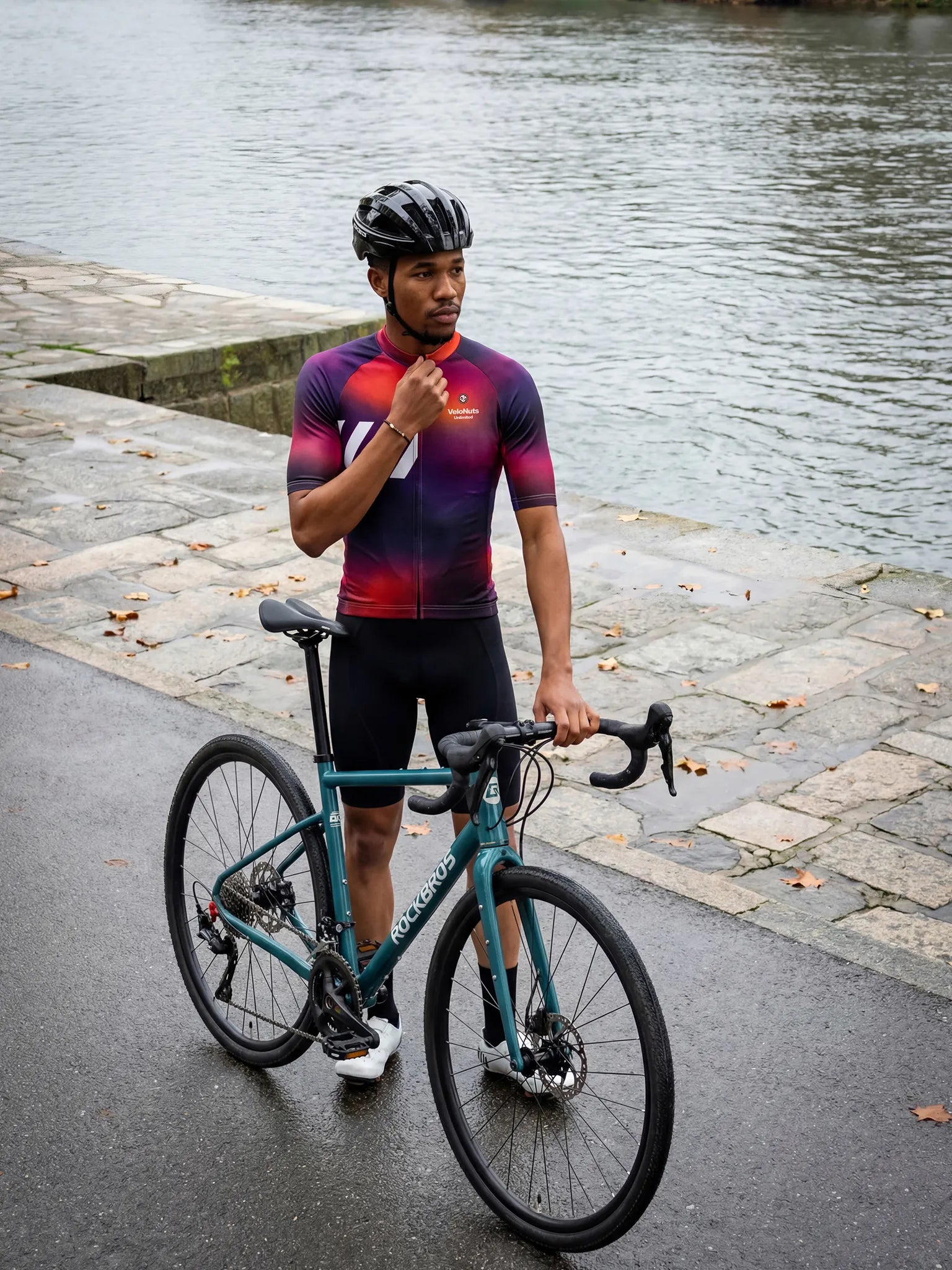 Men's Cycling Jersey Aura Fade#Type_Solar Dusk