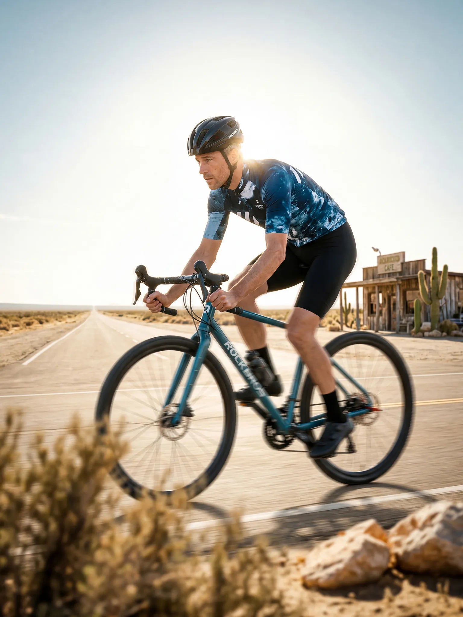 Men's Cycling Jersey Liquid Terrain#Color_Storm Current