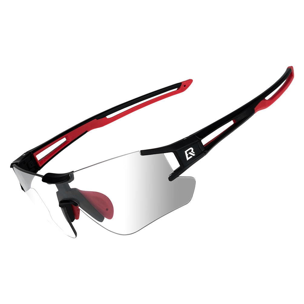 ROCKBROS Photochromic Cycling Sunglasses - UV400 Ultralight For Biking/Hiking