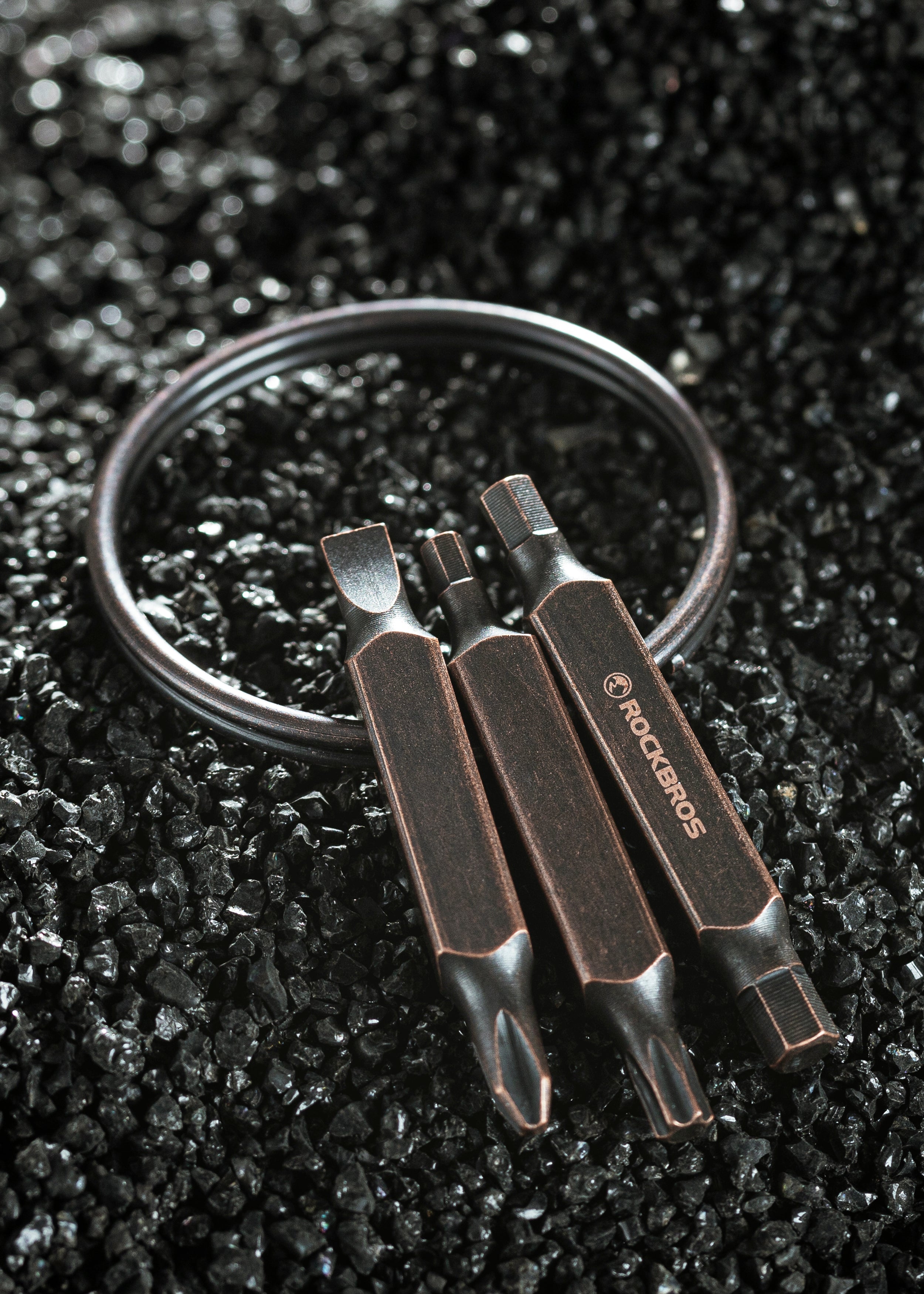【ROAD TO SKY】by ROCKBROS Multi-Use Bike Tool Keyring - ROCKBROSUSA