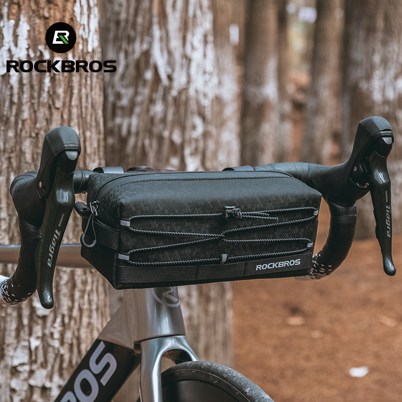 ROCKBROS Cycling Handlebar Bag 2L Portable Shoulder Bag Bike Bicycle Frame Bag - ROCKBROSUSA