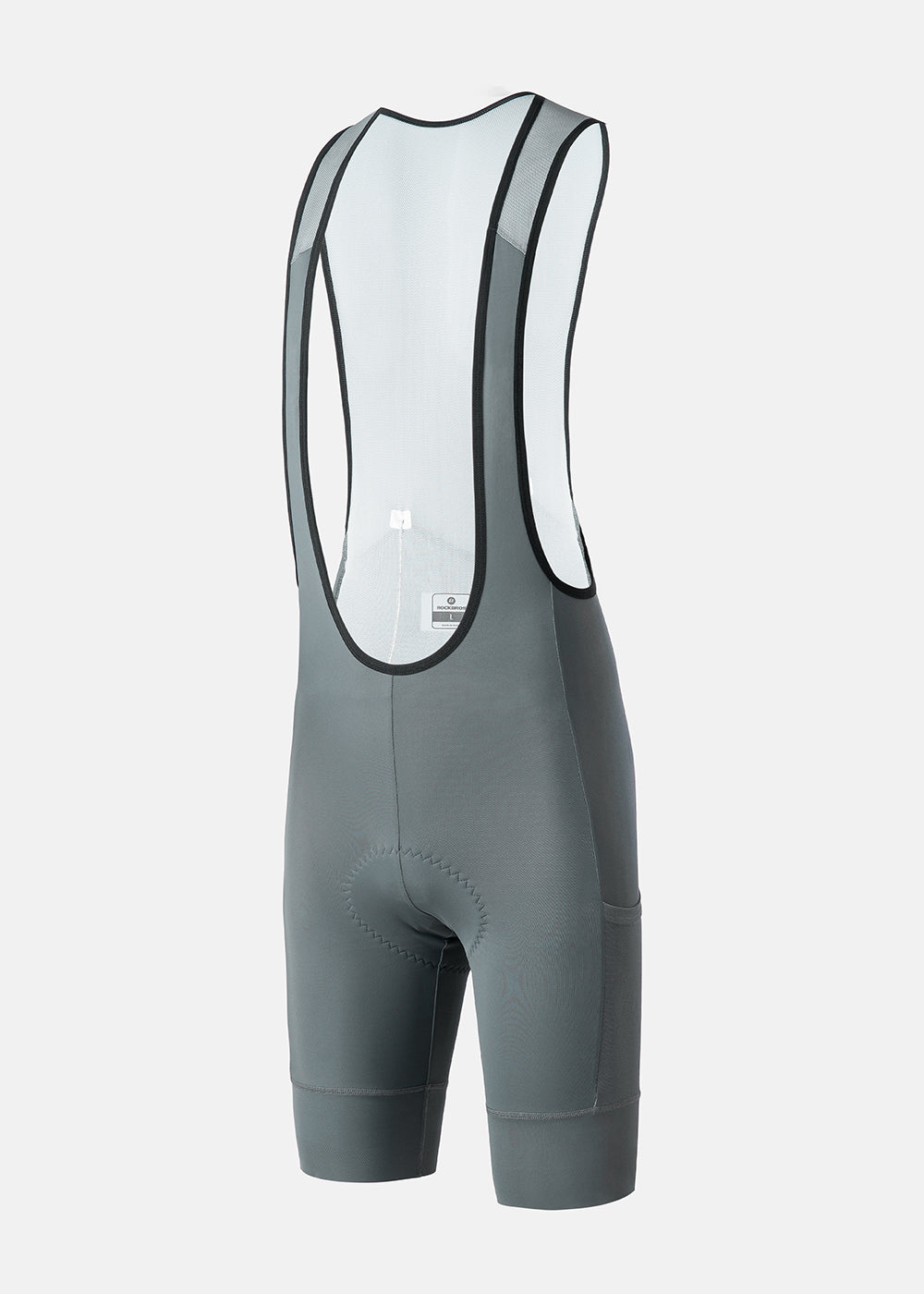 【ROAD TO SKY】by ROCKBROS Men's Cycling Bib Shorts in Grey - ROCKBROSUSA