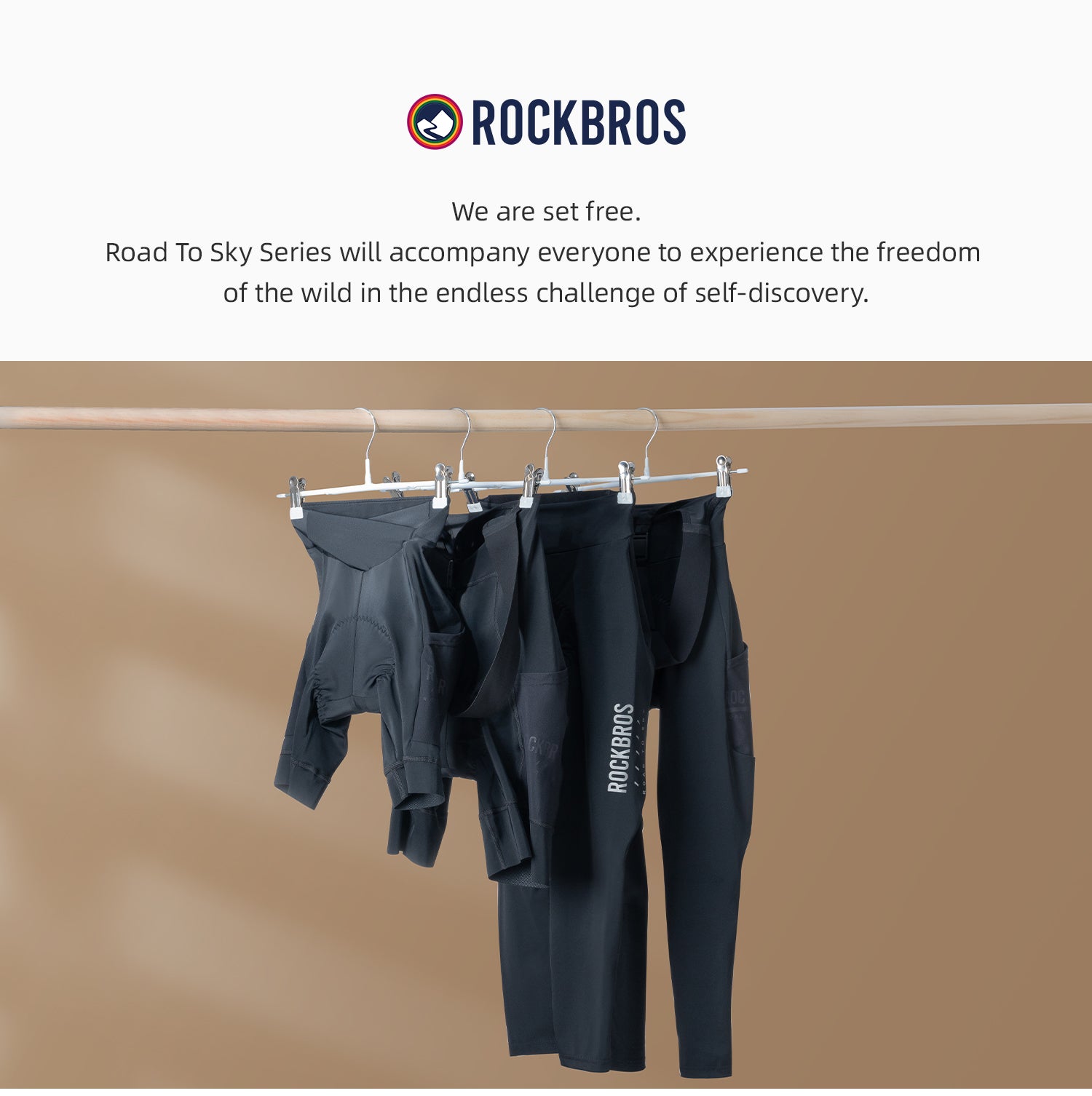 【ROAD TO SKY by ROCKBROS Women's Cycling Bib Shorts in Black - ROCKBROSUSA