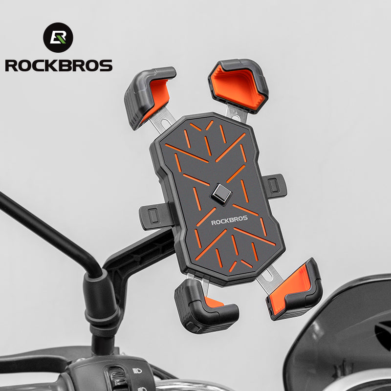 ROCKBROS 360° Adjustable Quick Release Motorcycle Phone Holder - ROCKBROSUSA
