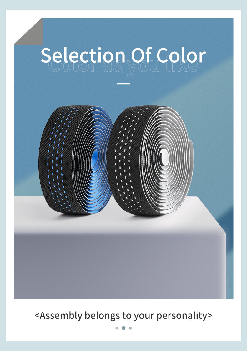 ROCKBROS Handlebar Tape PU EVA Shockproof Soft Wrap in Multiple Colors - ROCKBROSUSA