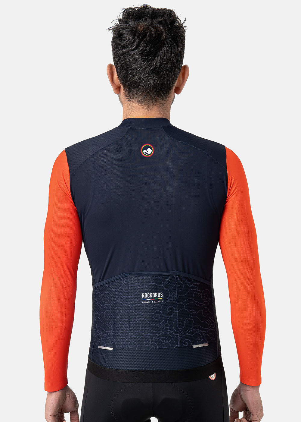 【ROAD TO SKY】by ROCKBROS Men's Long-Sleeve Cycling Jersey in Various Colours - ROCKBROSUSA