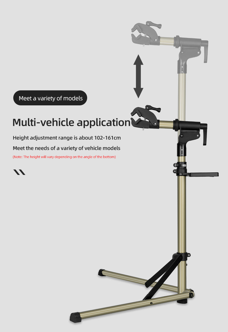 ROCKBROS Adjustable Aluminium Alloy Bike Repair Stand - 60 lb Capacity - ROCKBROSUSA