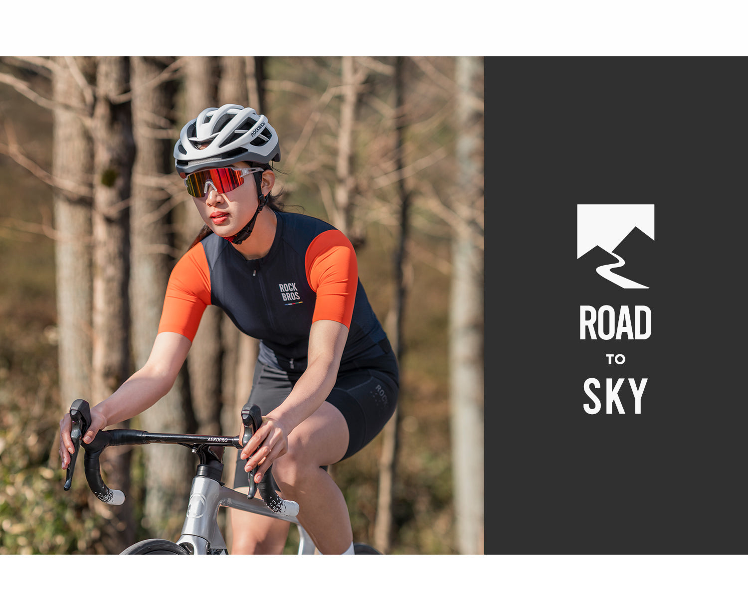 【ROAD TO SKY】by ROCKBROS Women's Cycling Shorts in Black - ROCKBROSUSA
