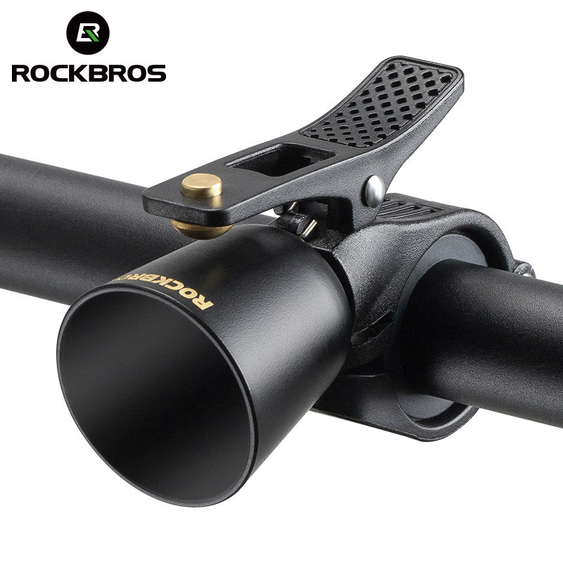 ROCKBROS Classic Bike Bell - Loud, Durable, Easy Install, Fits 22.2-31.8mm Handlebars - ROCKBROSUSA