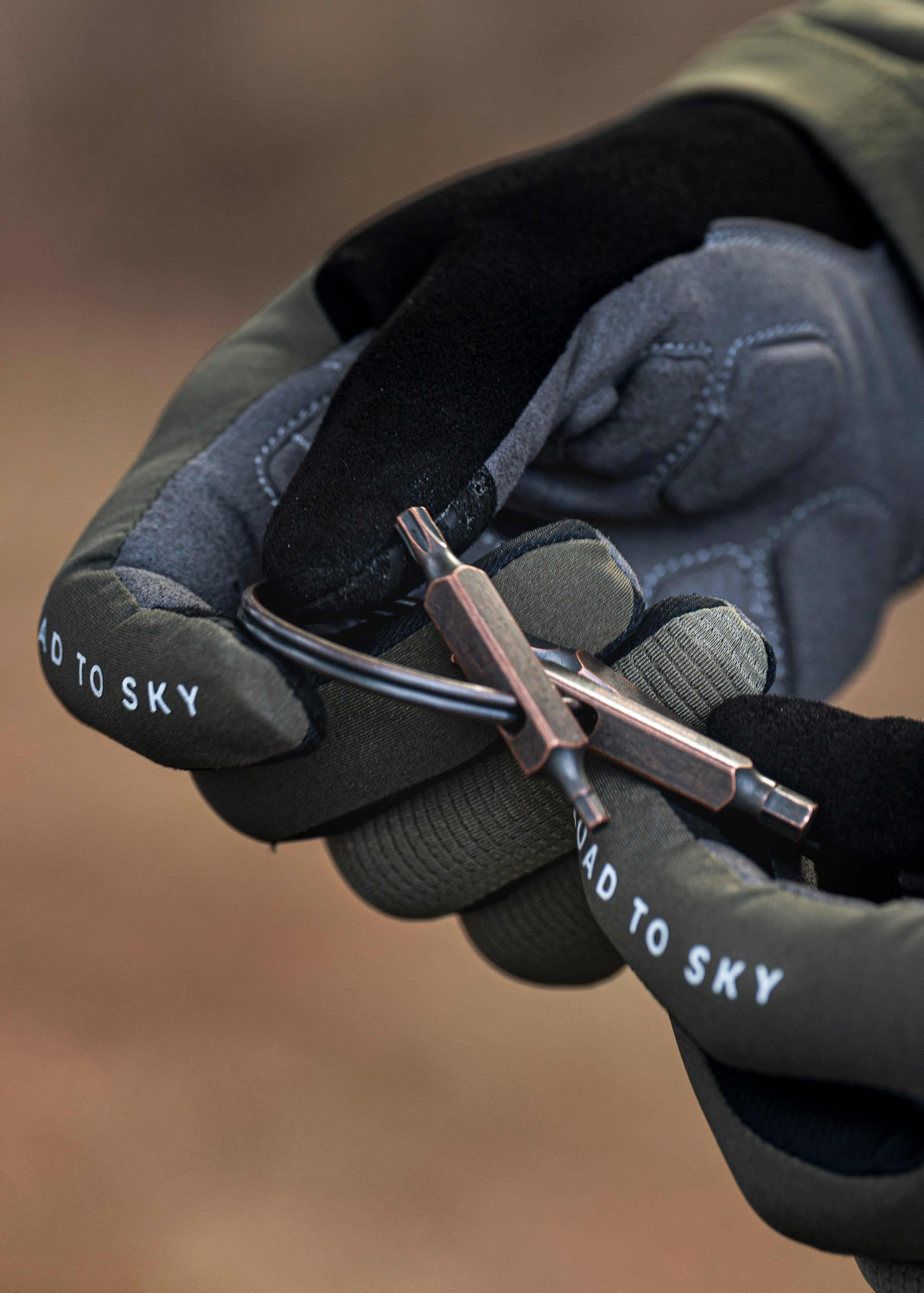 【ROAD TO SKY】by ROCKBROS Multi-Use Bike Tool Keyring - ROCKBROSUSA