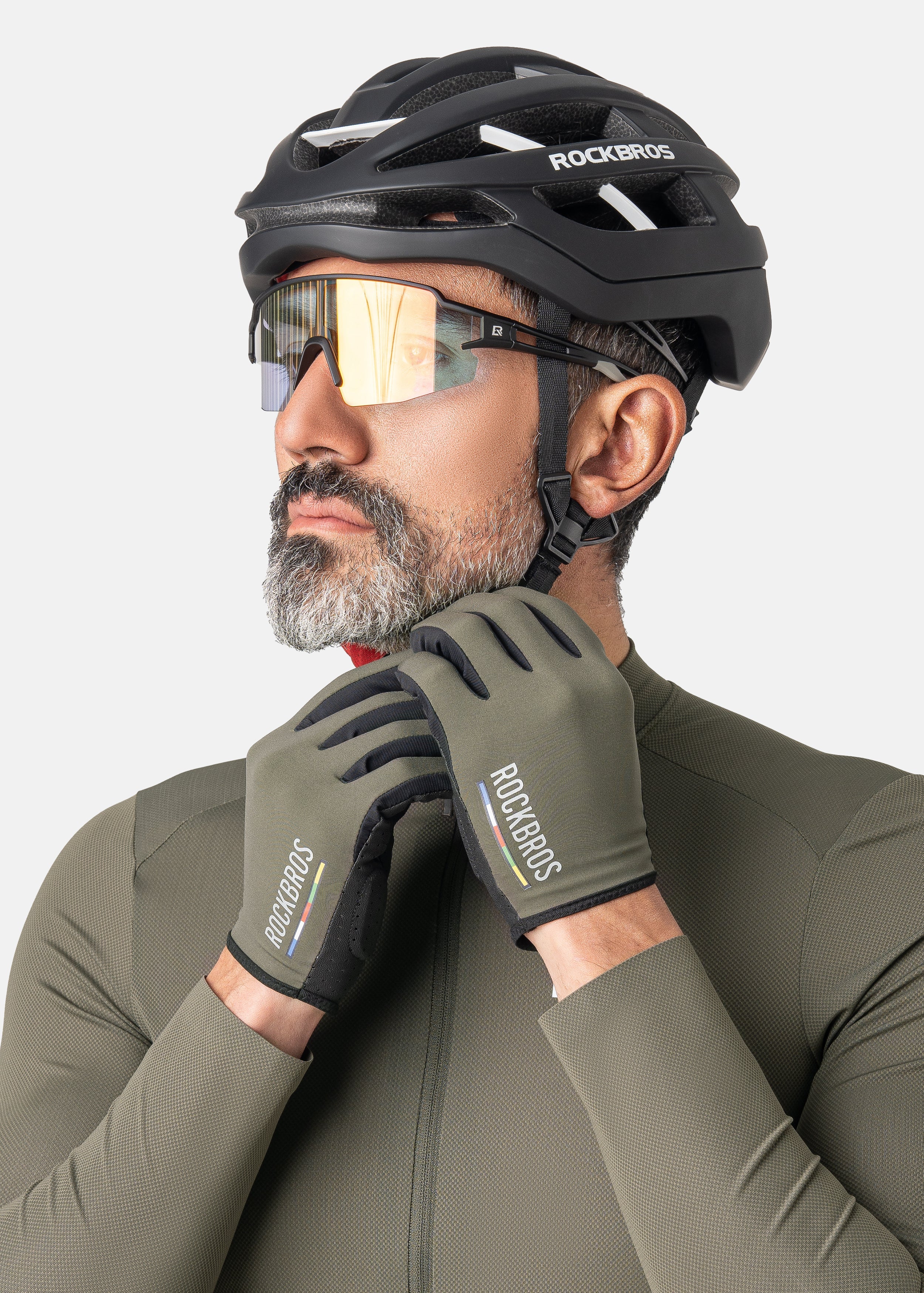 【ROAD TO SKY】by ROCKBROS Deluxe Cycling Gloves in Various Colours - ROCKBROSUSA