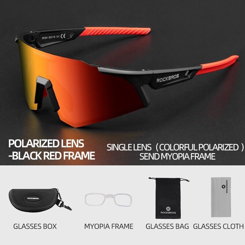ROCKBROS Photochromic Goggle Cycling Sunglasses Sport Road Mountain Bike Glasses