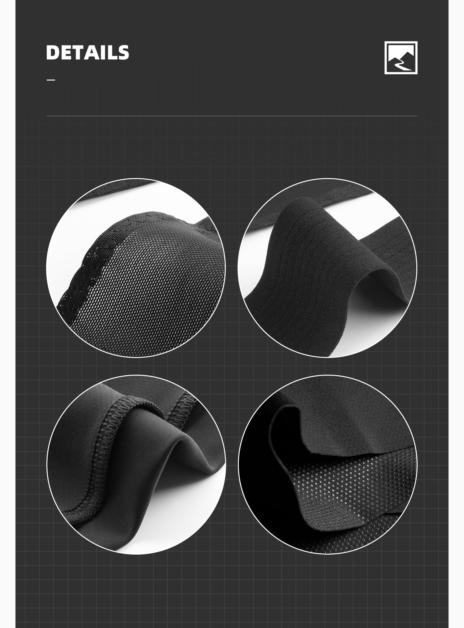 【ROAD TO SKY】by ROCKBROS Men's Cycling Bib Tights in Black - ROCKBROSUSA