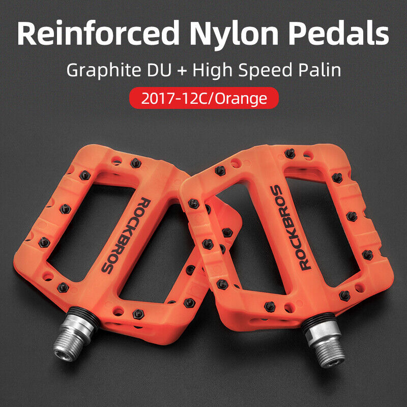 ROCKBROS Lightweight Bike Pedals in Various Colours (Pair)