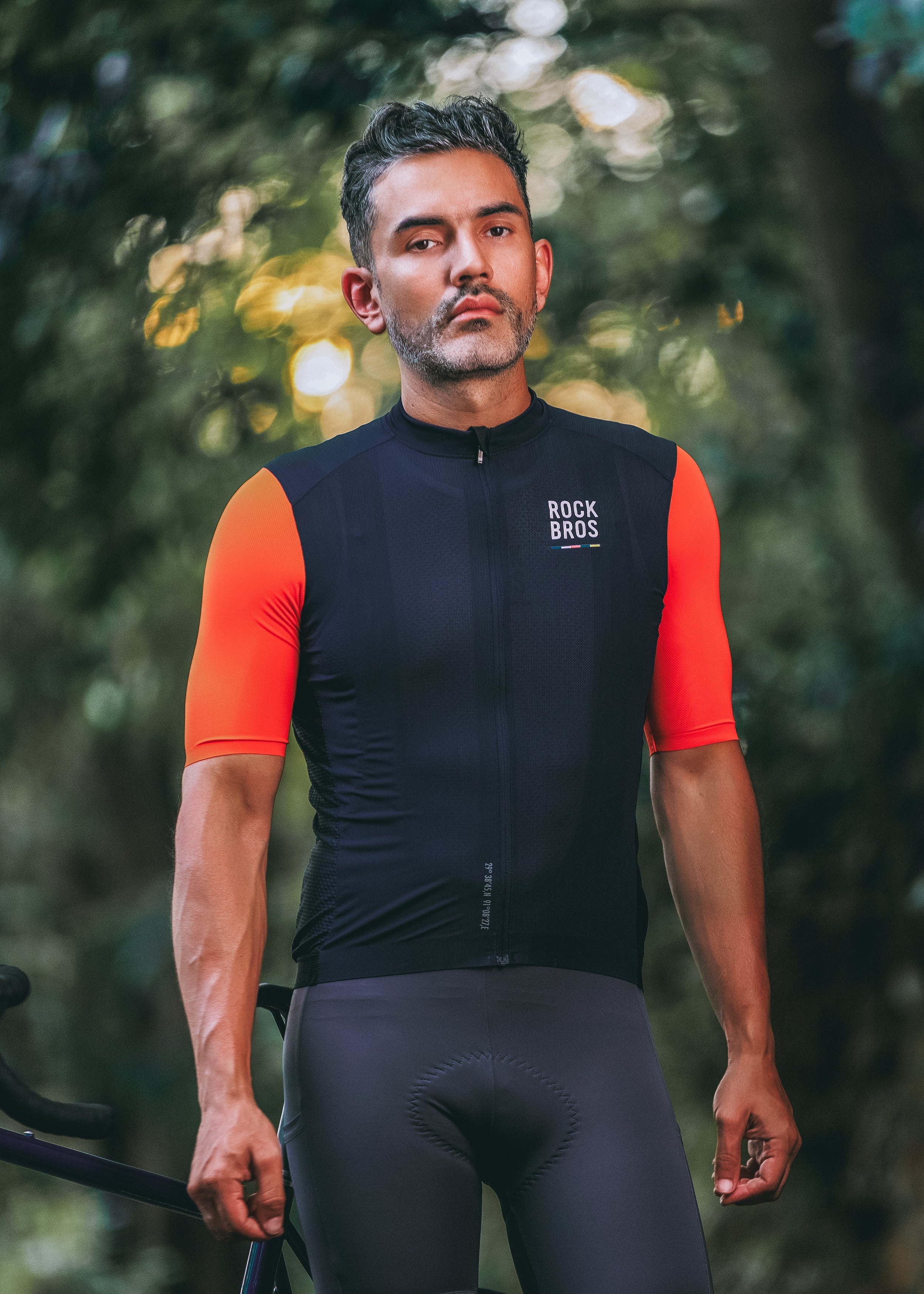 【ROAD TO SKY】by ROCKBROS Men's Short-Sleeve Cycling Jersey in Various Colours - ROCKBROSUSA