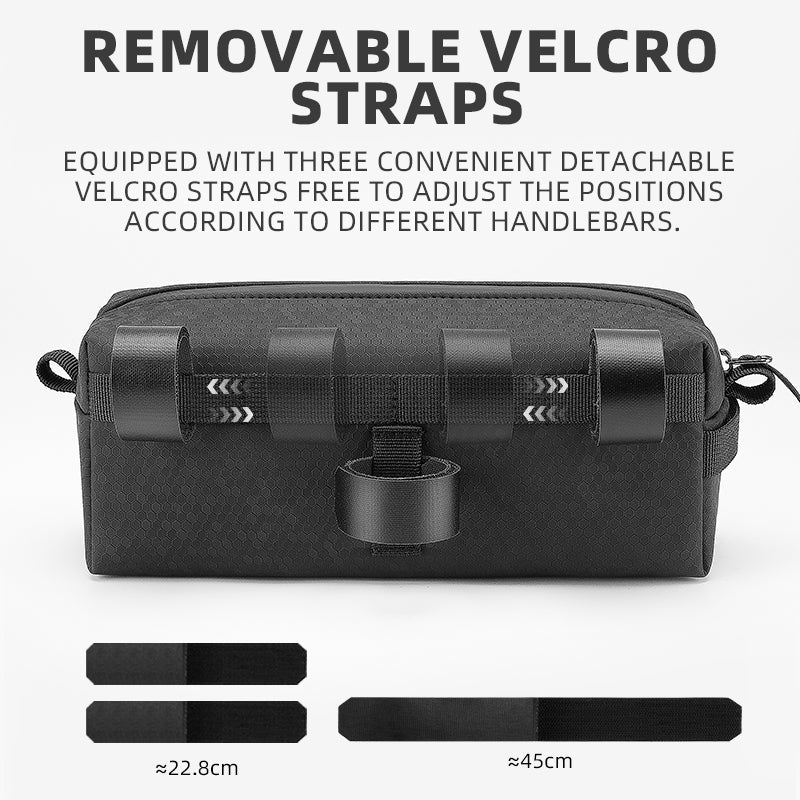 ROCKBROS Cycling Handlebar Bag 2L Portable Shoulder Bag Bike Bicycle Frame Bag - ROCKBROSUSA