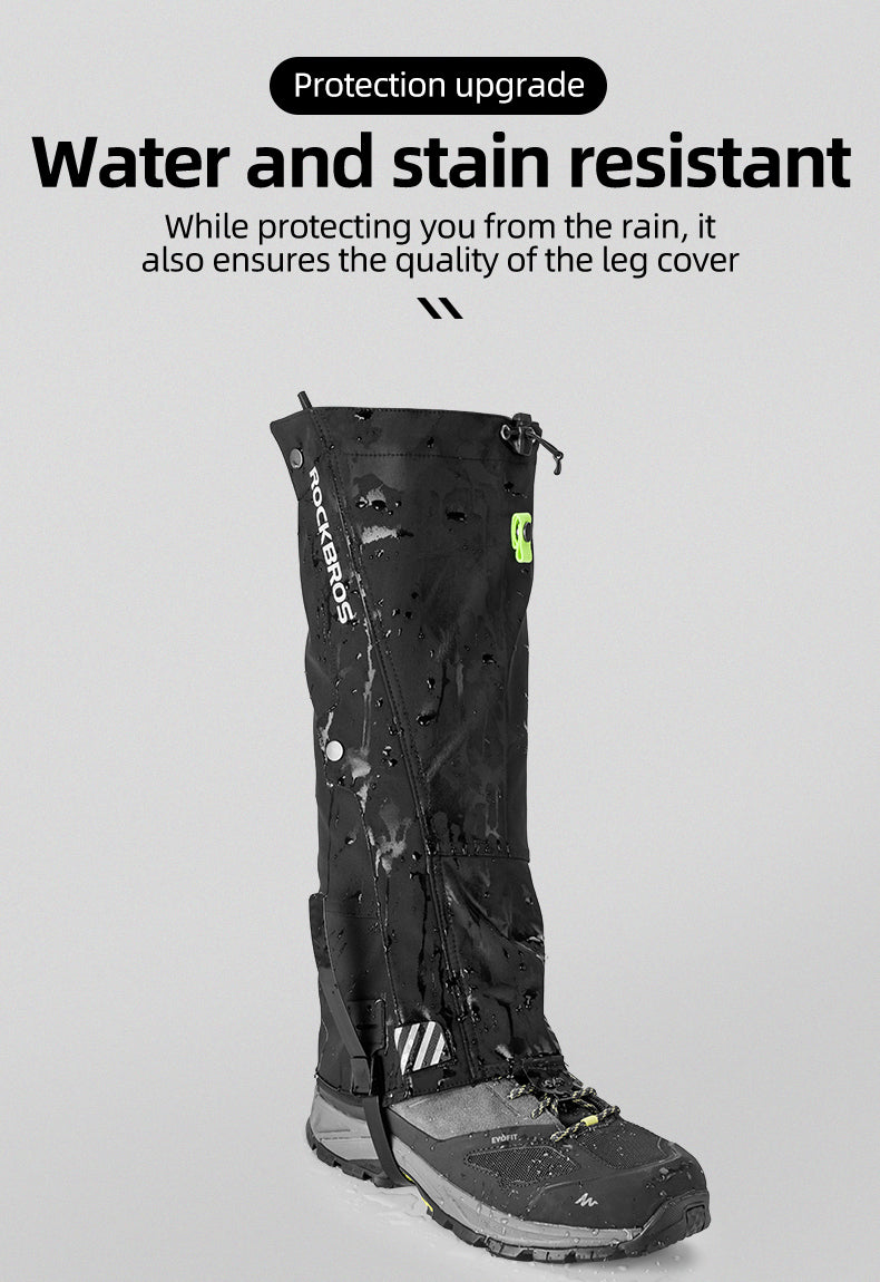 ROCKBROS Leg Warmer Breathable Reflective Outdoor Cycling Sports Boot Cover - ROCKBROSUSA