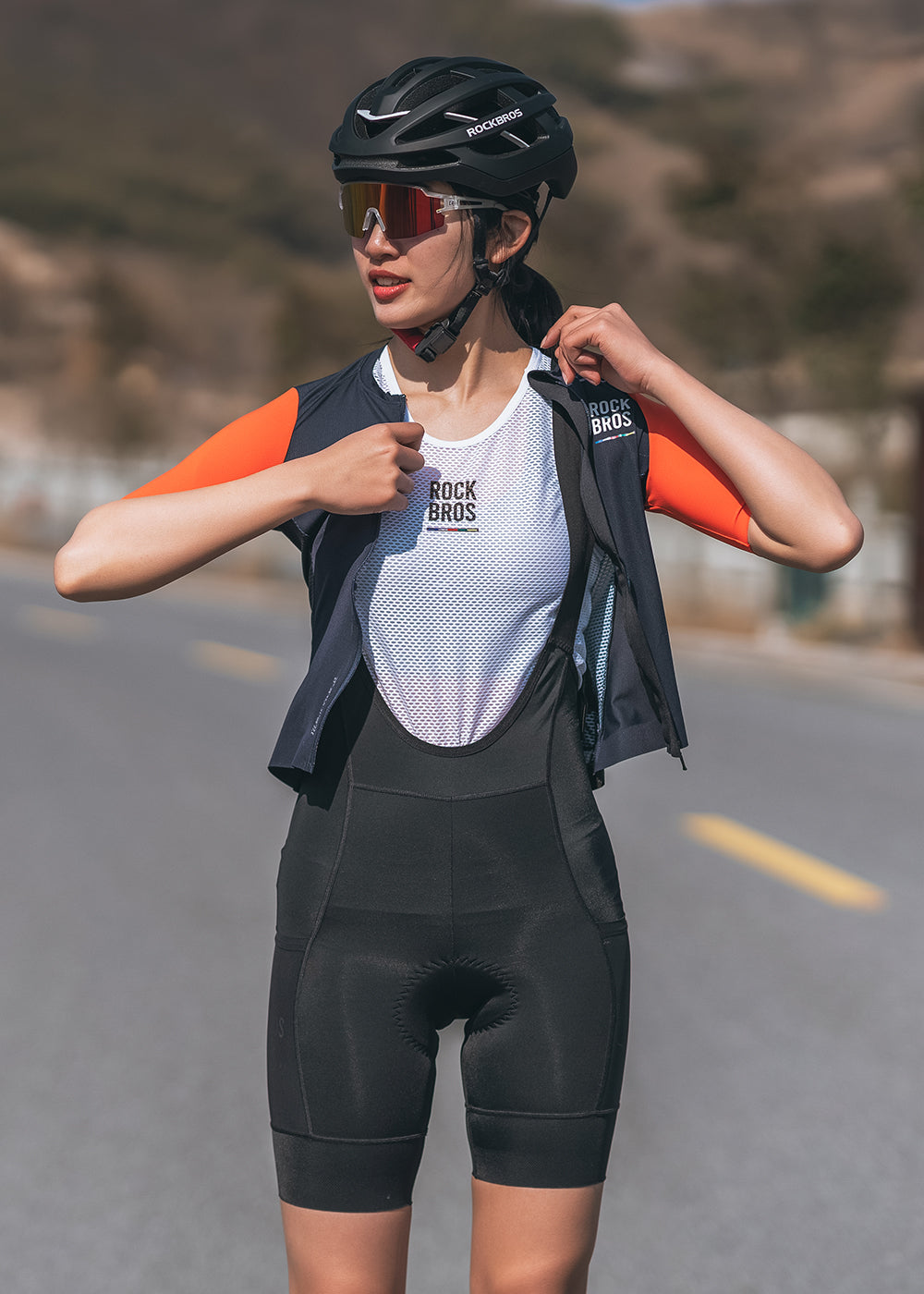 【ROAD TO SKY】by ROCKBROS Unisex Short-Sleeved Mesh Cycling Base Layer in Various Colours - ROCKBROSUSA