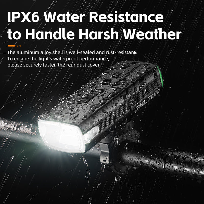 ROCKBROS 3000LM Headlight - Ultra Bright, Dual Beams, Durable, Waterproof - ROCKBROSUSA