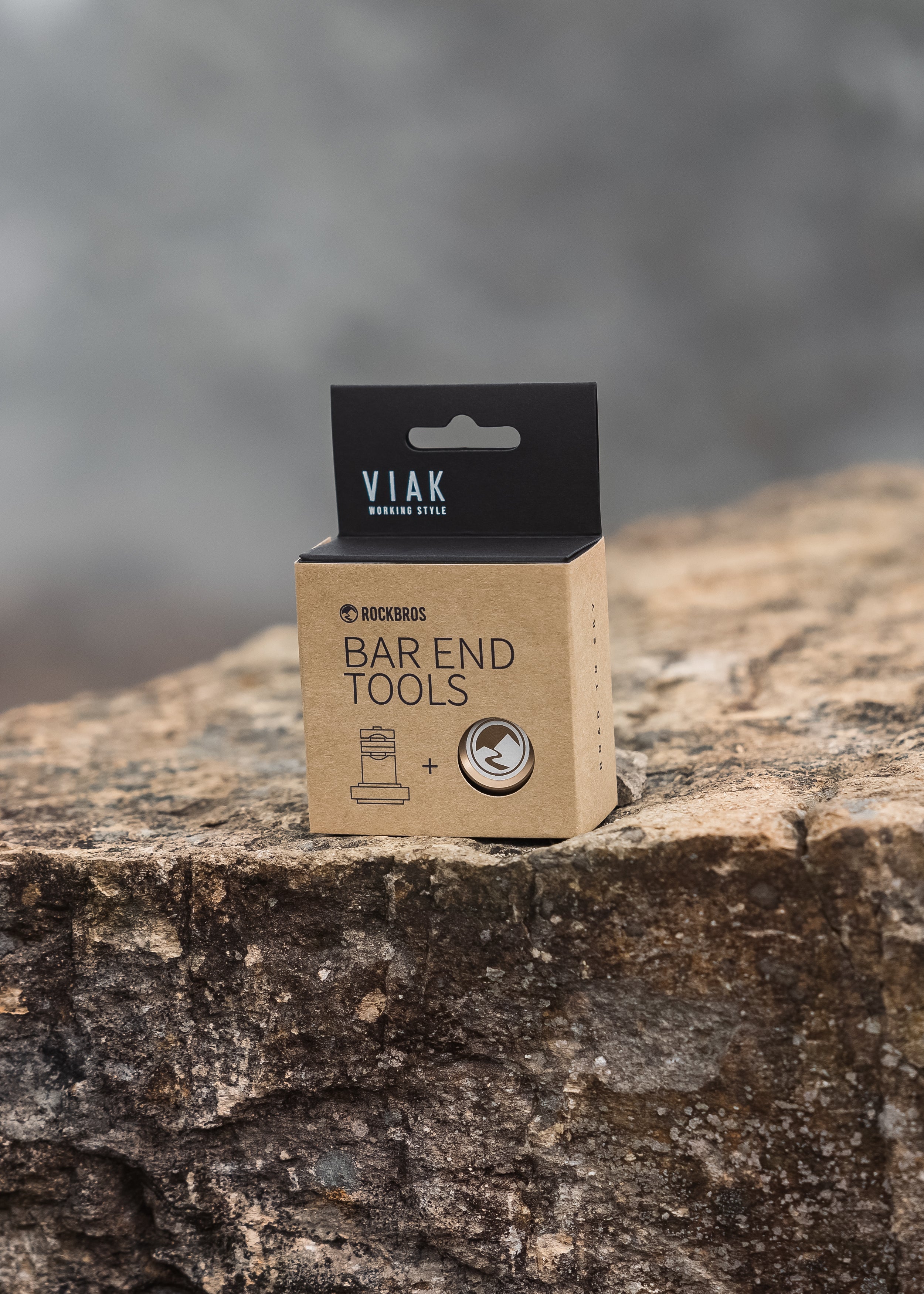 【ROAD TO SKY&VIVK】by ROCKBROS and VIVK Handlebar Shock Absorbing Ends (Pair) - ROCKBROSUSA